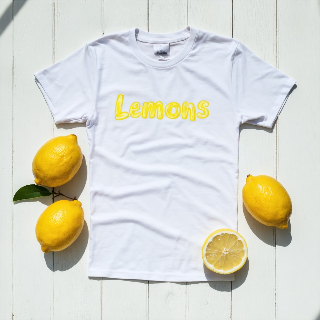 Lemons Tshirt - obrazek 2